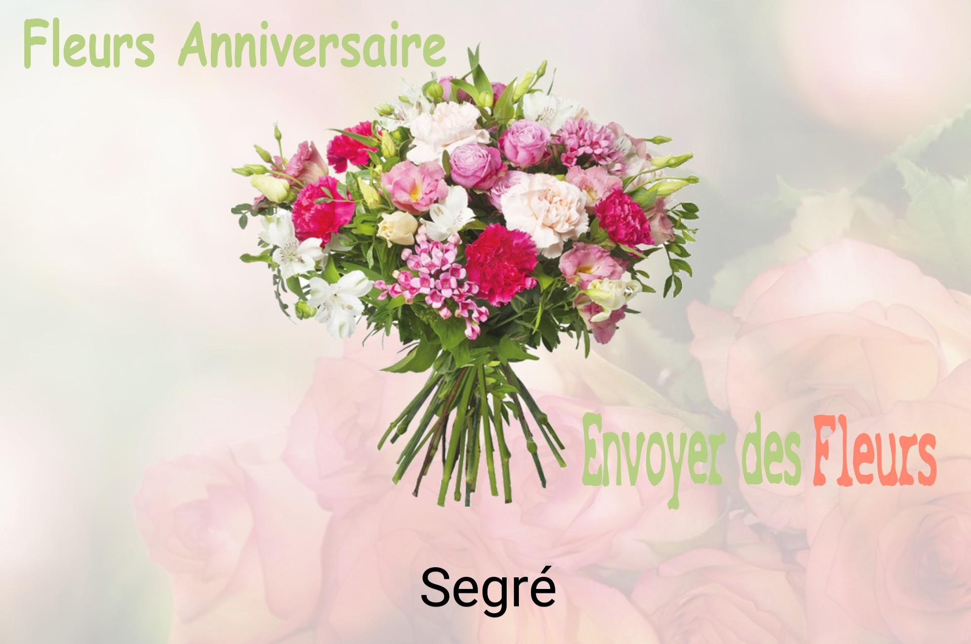Bouquet de fleurs d’anniversaire livré à Segré